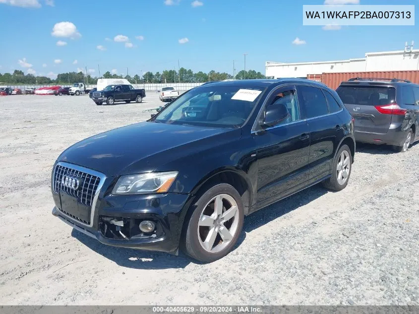 WA1WKAFP2BA007313 2011 Audi Q5 3.2 Premium Plus