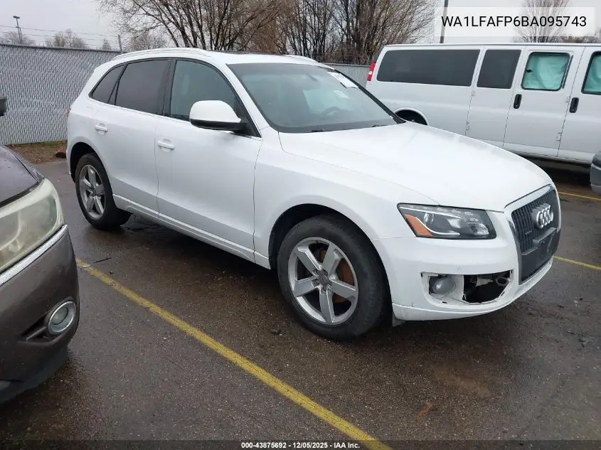 WA1LFAFP6BA095743 2011 Audi Q5 2.0T Premium