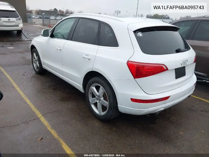 WA1LFAFP6BA095743 2011 Audi Q5 2.0T Premium