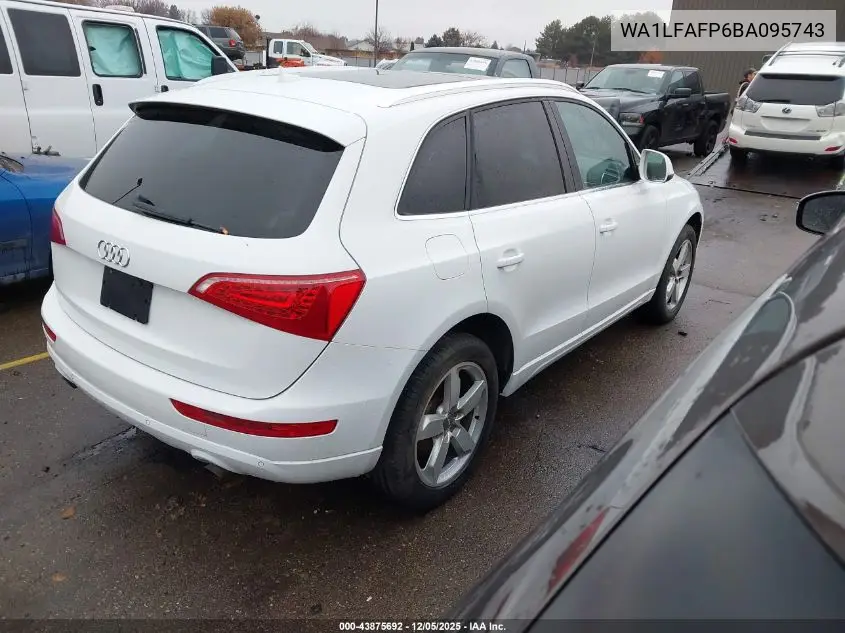 WA1LFAFP6BA095743 2011 Audi Q5 2.0T Premium