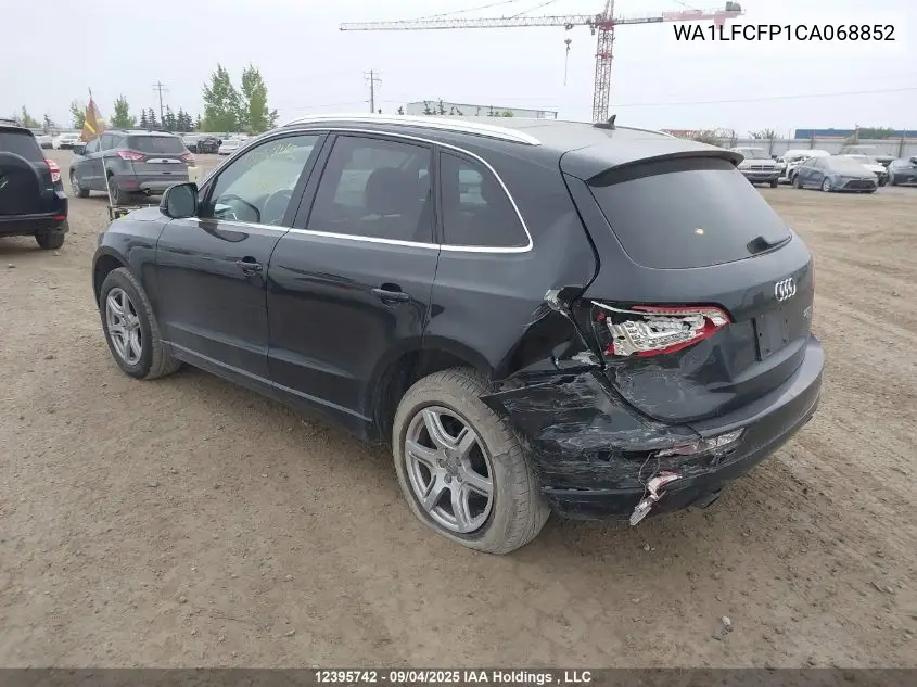 WA1LFCFP1CA068852 2012 Audi Q5 Premium Plus
