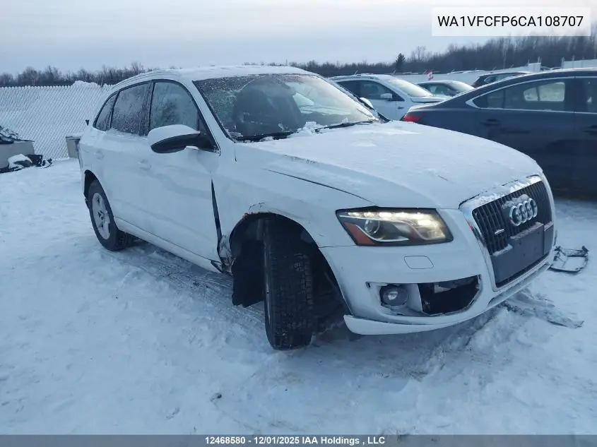 WA1VFCFP6CA108707 2012 Audi Q5 Prestige