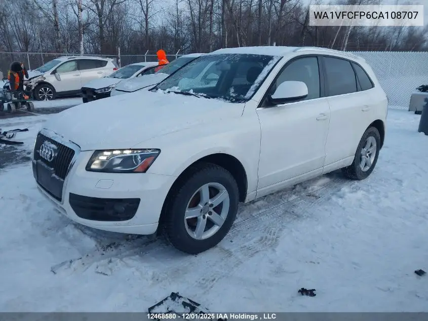 WA1VFCFP6CA108707 2012 Audi Q5 Prestige