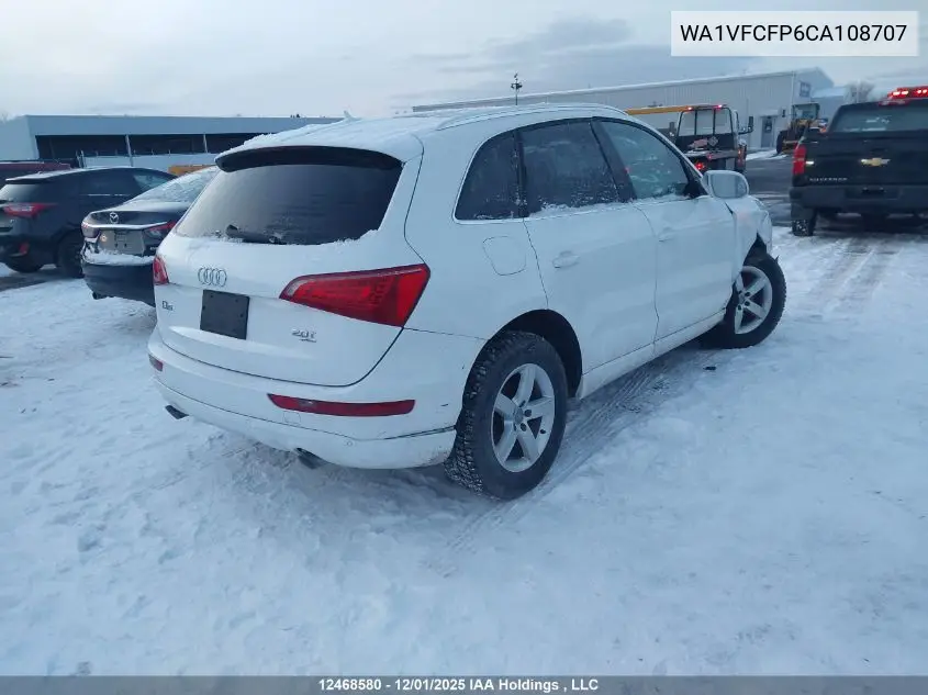 WA1VFCFP6CA108707 2012 Audi Q5 Prestige