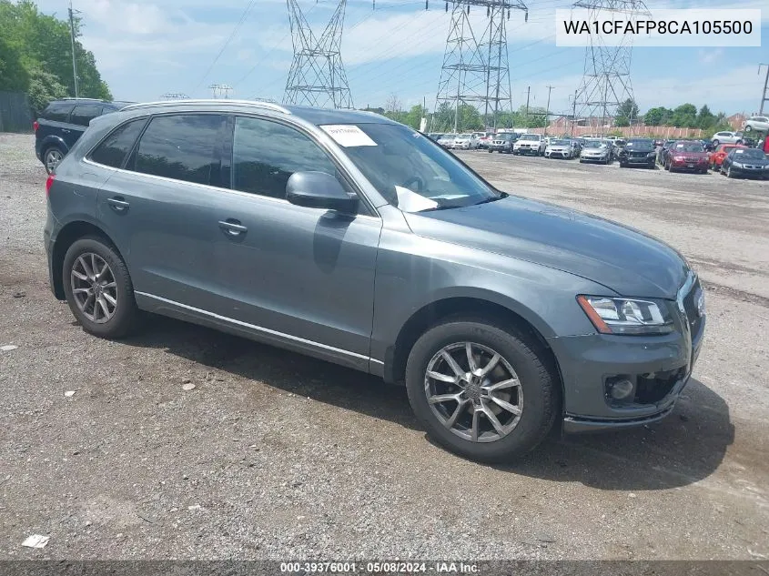 WA1CFAFP8CA105500 2012 Audi Q5 2.0T Premium