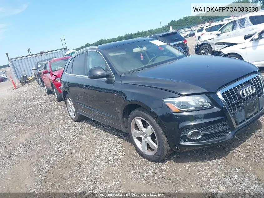 2012 Audi Q5 Premium Plus VIN: WA1DKAFP7CA033530 Lot: 39866454