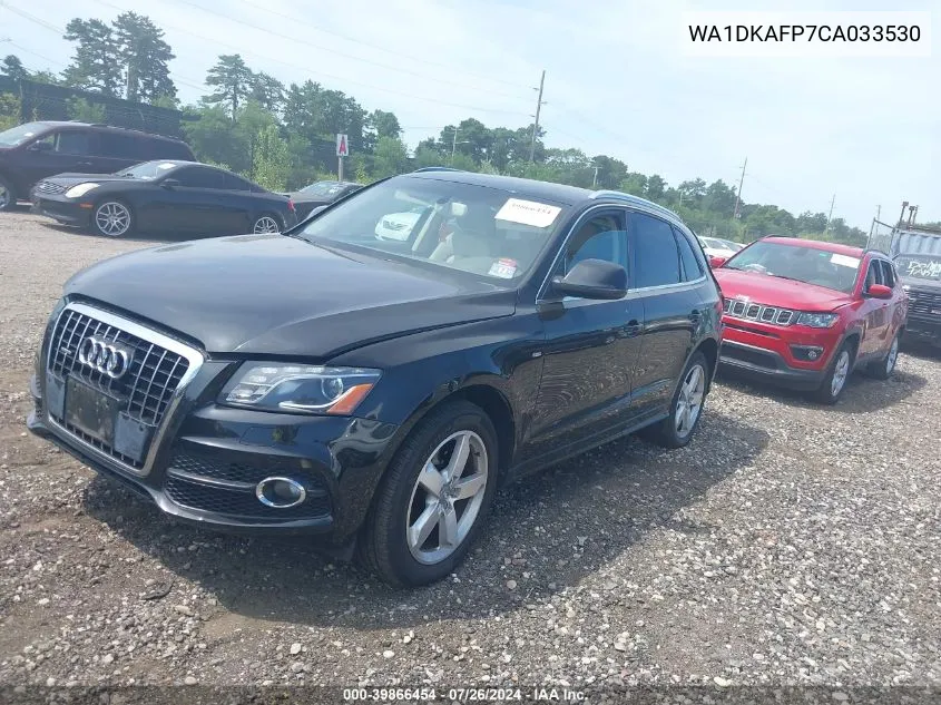 2012 Audi Q5 Premium Plus VIN: WA1DKAFP7CA033530 Lot: 39866454