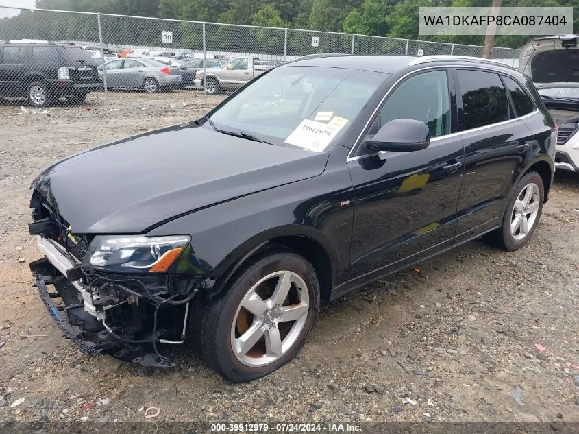 WA1DKAFP8CA087404 2012 Audi Q5 3.2 Premium Plus