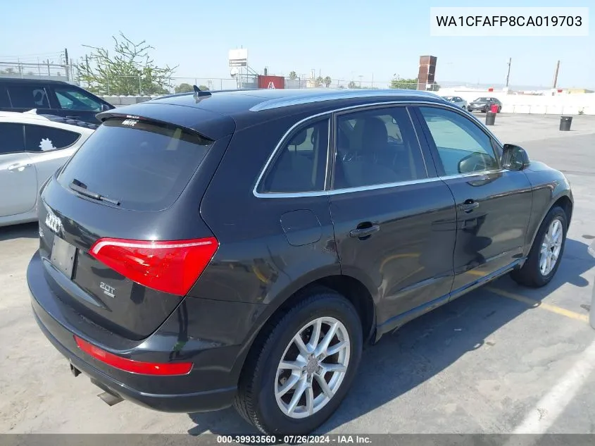 WA1CFAFP8CA019703 2012 Audi Q5 Premium