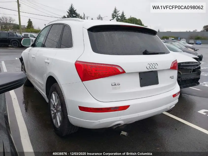 WA1VFCFP0CA098062 2012 Audi Q5