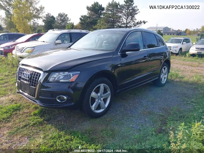 WA1DKAFP2CA130022 2012 Audi Q5 3.2 Premium Plus