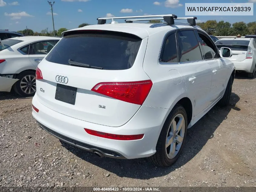 WA1DKAFPXCA128339 2012 Audi Q5 3.2 Premium Plus