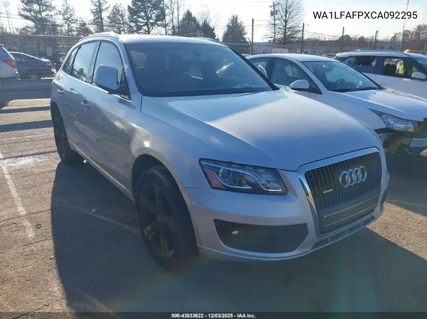 WA1LFAFPXCA092295 2012 Audi Q5 2.0T Premium