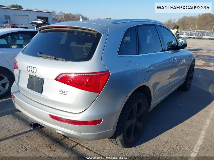 WA1LFAFPXCA092295 2012 Audi Q5 2.0T Premium