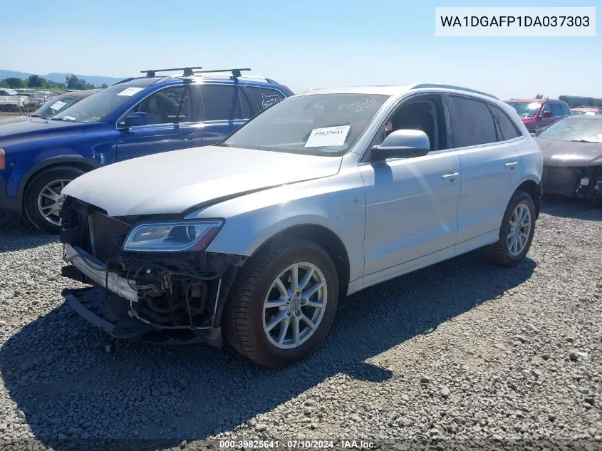 2013 Audi Q5 Premium Plus VIN: WA1DGAFP1DA037303 Lot: 39825641