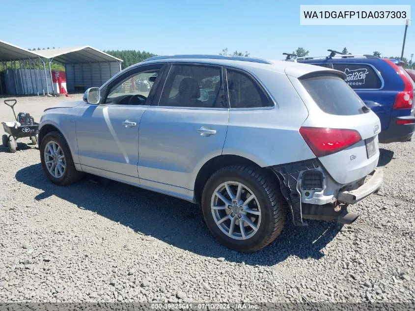 2013 Audi Q5 Premium Plus VIN: WA1DGAFP1DA037303 Lot: 39825641