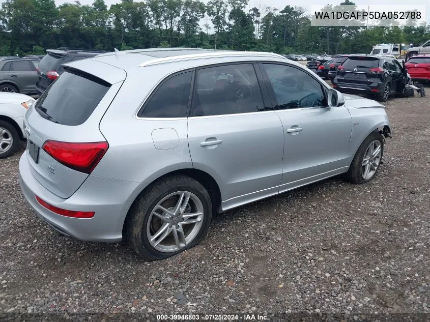 2013 Audi Q5 3.0T Premium Plus VIN: WA1DGAFP5DA052788 Lot: 39946803