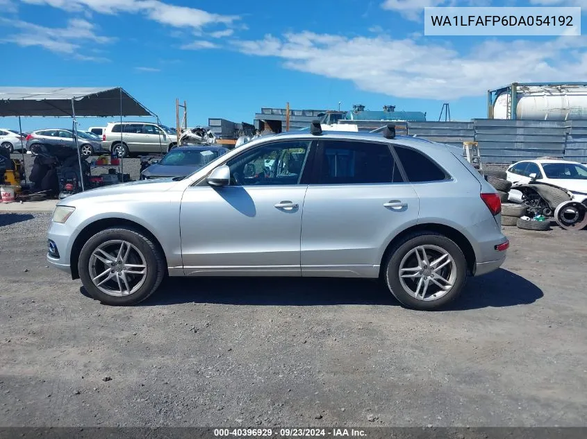 WA1LFAFP6DA054192 2013 Audi Q5 2.0T Premium