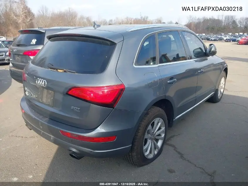 WA1LFAFPXDA030218 2013 Audi Q5 2.0T Premium