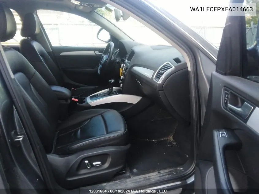 WA1LFCFPXEA014663 2014 Audi Q5