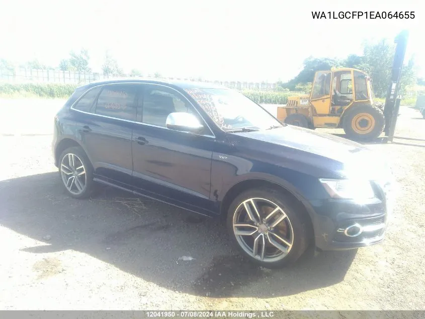 2014 Audi Q5 VIN: WA1LGCFP1EA064655 Lot: 12041950