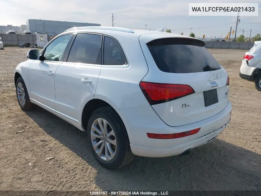 WA1LFCFP6EA021433 2014 Audi Q5