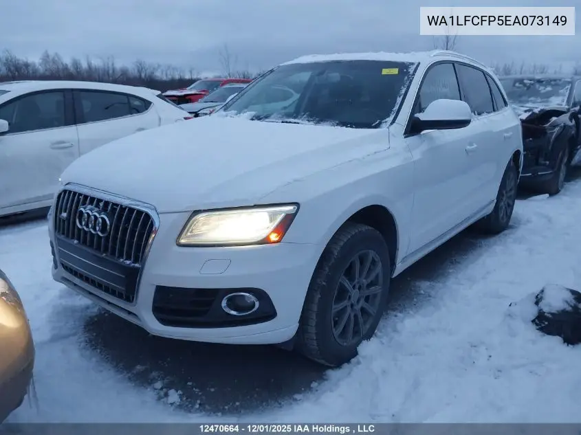 WA1LFCFP5EA073149 2014 Audi Q5 2.0 Progressiv