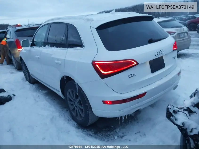 WA1LFCFP5EA073149 2014 Audi Q5 2.0 Progressiv