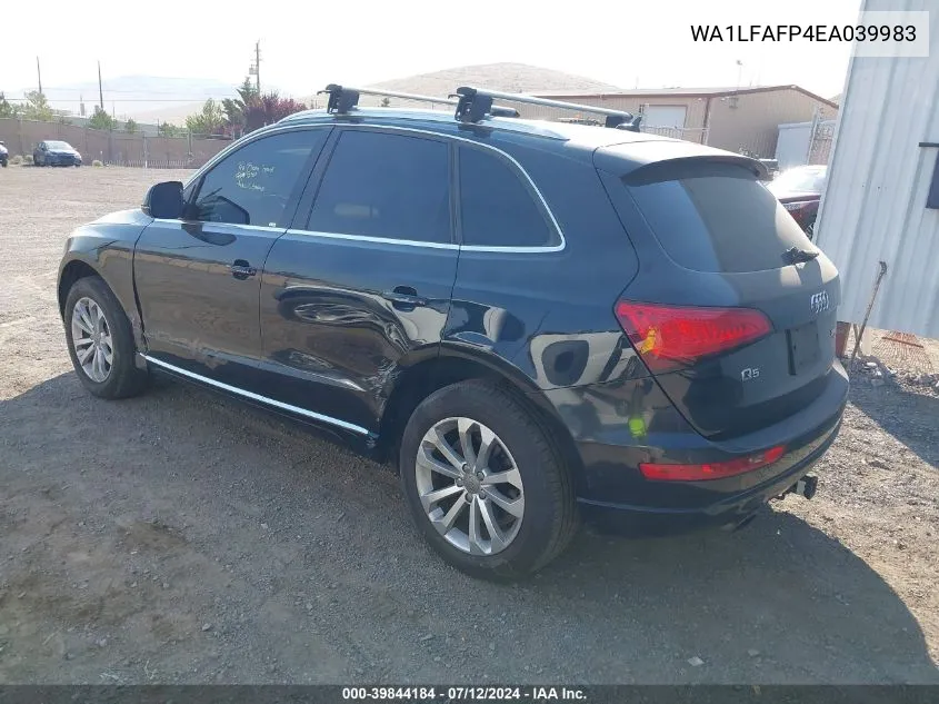 WA1LFAFP4EA039983 2014 Audi Q5 2.0T Premium