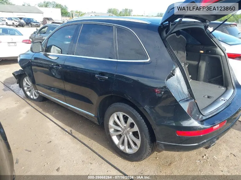 2014 Audi Q5 Premium Plus VIN: WA1LFAFP3EA123860 Lot: 39868264