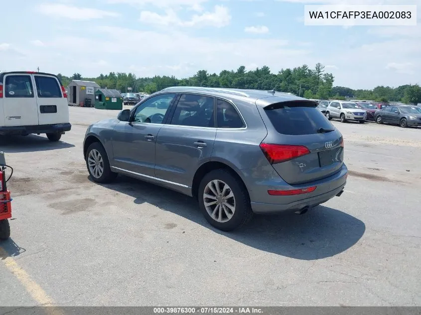 WA1CFAFP3EA002083 2014 Audi Q5 2.0T Premium