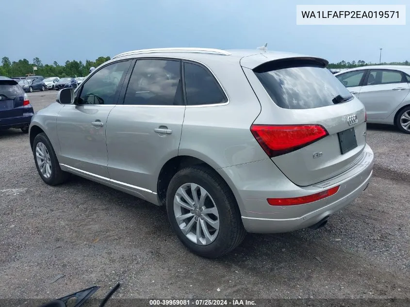 WA1LFAFP2EA019571 2014 Audi Q5 2.0T Premium