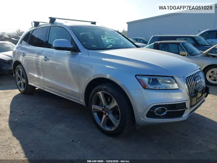 WA1DGAFP7EA051028 2014 Audi Q5 3.0T Premium Plus