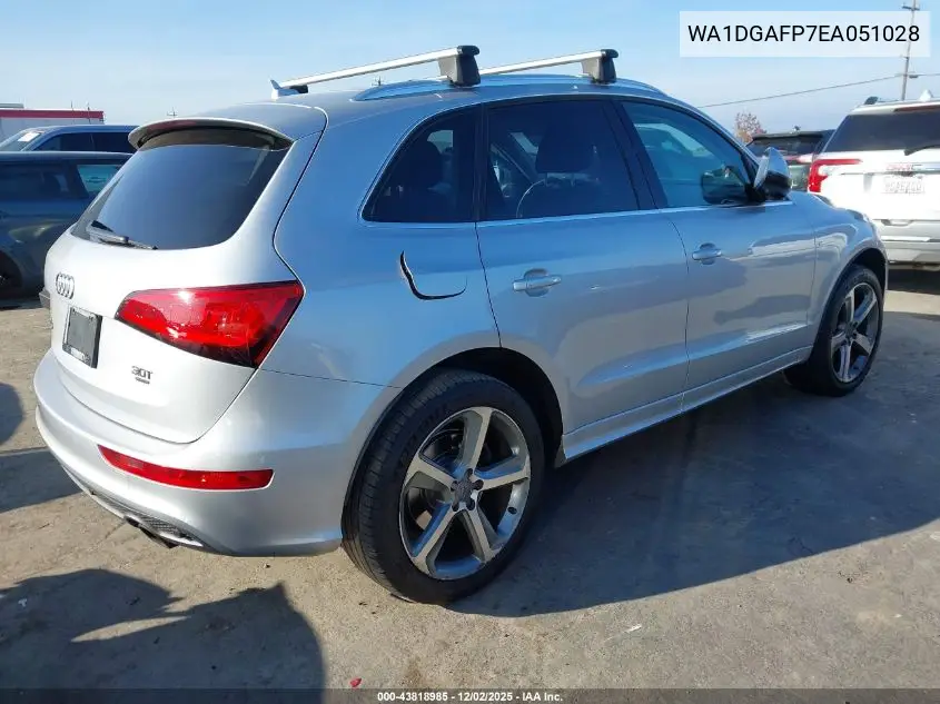 WA1DGAFP7EA051028 2014 Audi Q5 3.0T Premium Plus