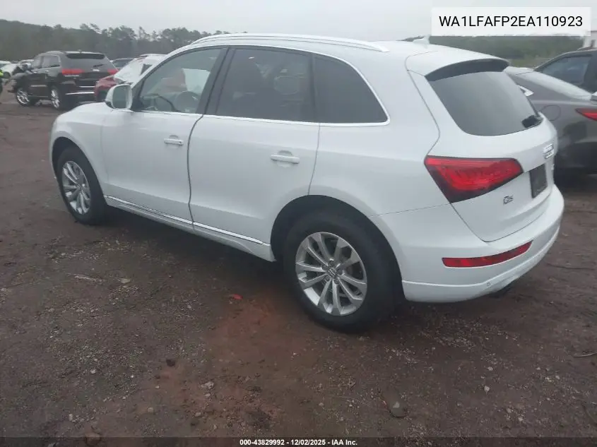 WA1LFAFP2EA110923 2014 Audi Q5 2.0T Premium