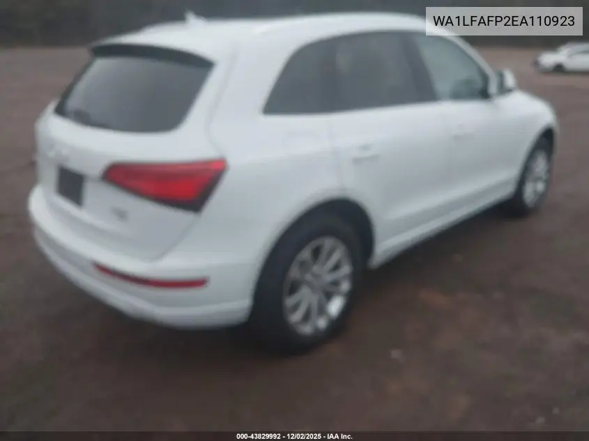 WA1LFAFP2EA110923 2014 Audi Q5 2.0T Premium