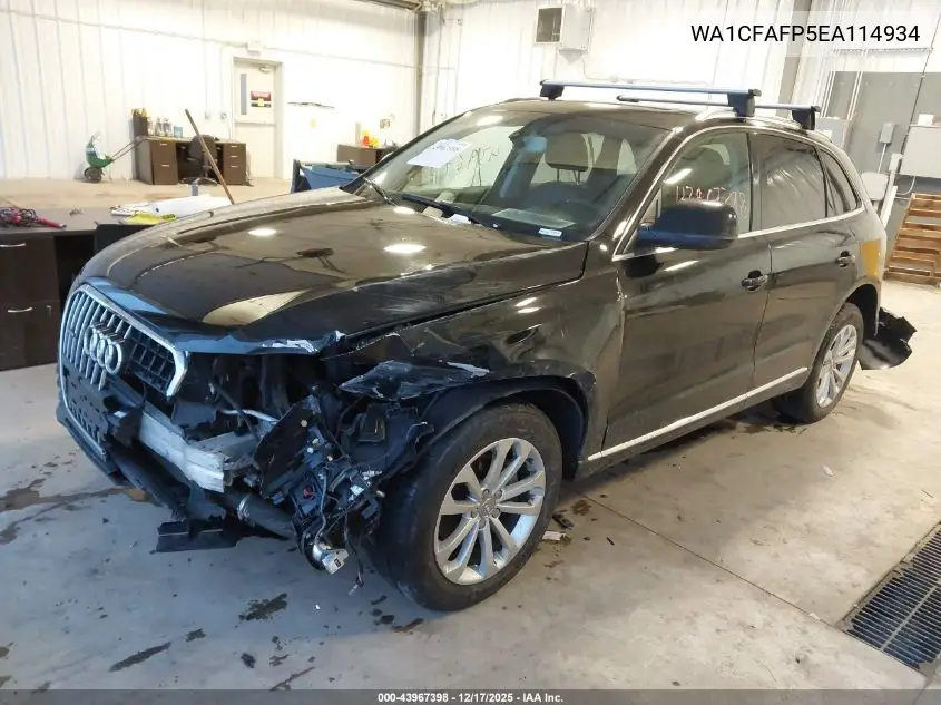 WA1CFAFP5EA114934 2014 Audi Q5 2.0T Premium