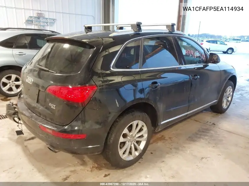 WA1CFAFP5EA114934 2014 Audi Q5 2.0T Premium