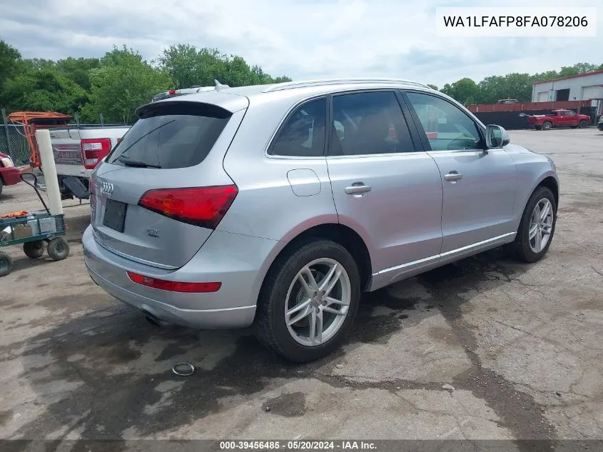 WA1LFAFP8FA078206 2015 Audi Q5 2.0T Premium