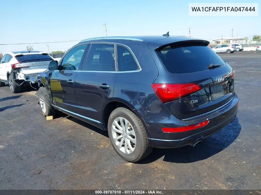 WA1CFAFP1FA047444 2015 Audi Q5 2.0T Premium