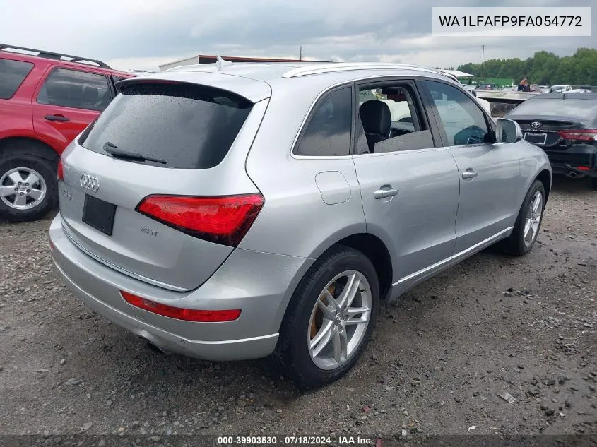 2015 Audi Q5 2.0T Premium VIN: WA1LFAFP9FA054772 Lot: 39903530