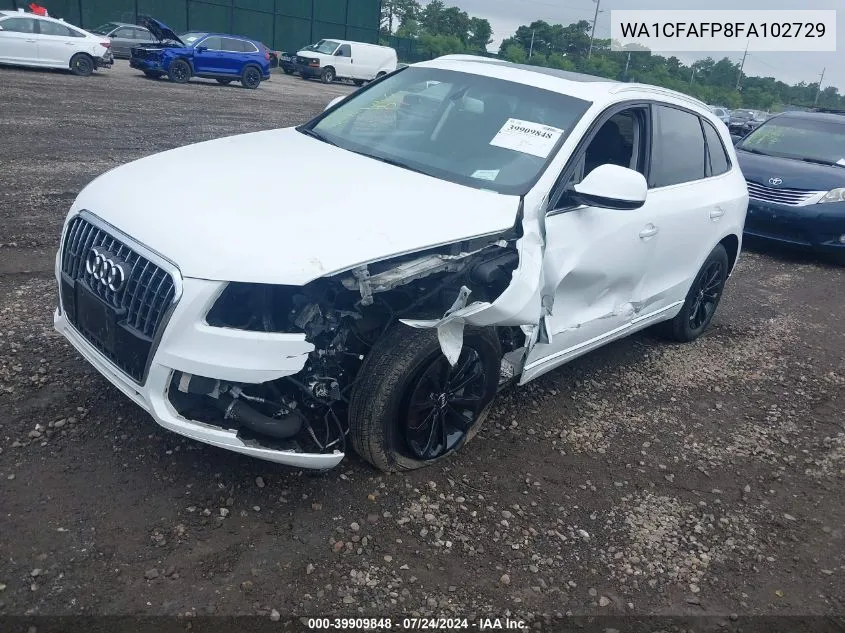 WA1CFAFP8FA102729 2015 Audi Q5 2.0T Premium