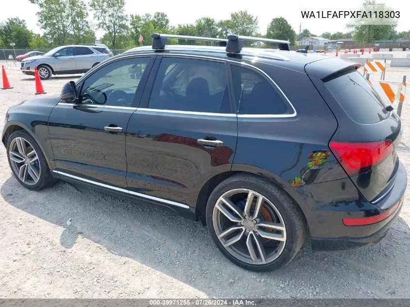 WA1LFAFPXFA118303 2015 Audi Q5 Premium Plus