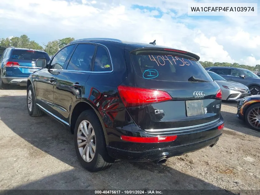 WA1CFAFP4FA103974 2015 Audi Q5 2.0T Premium