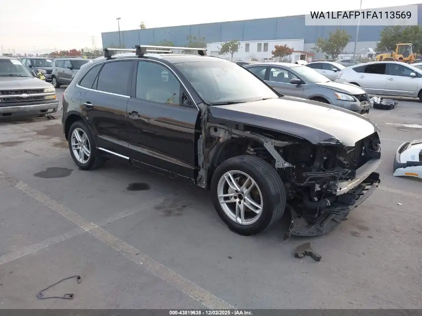 WA1LFAFP1FA113569 2015 Audi Q5 2.0T Premium