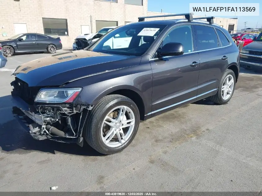 WA1LFAFP1FA113569 2015 Audi Q5 2.0T Premium