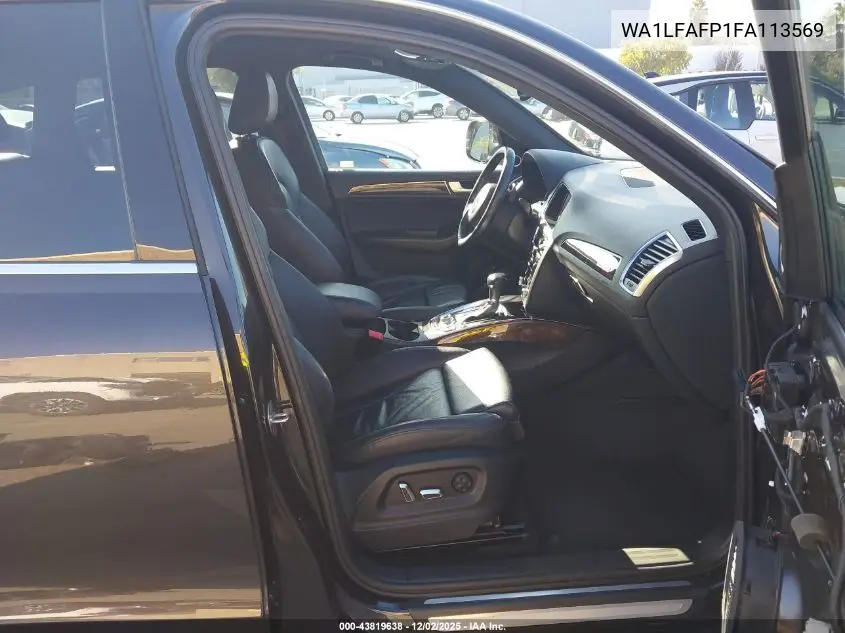 WA1LFAFP1FA113569 2015 Audi Q5 2.0T Premium