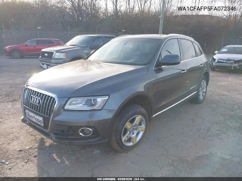 WA1CFAFP5FA072346 2015 Audi Q5 2.0T Premium