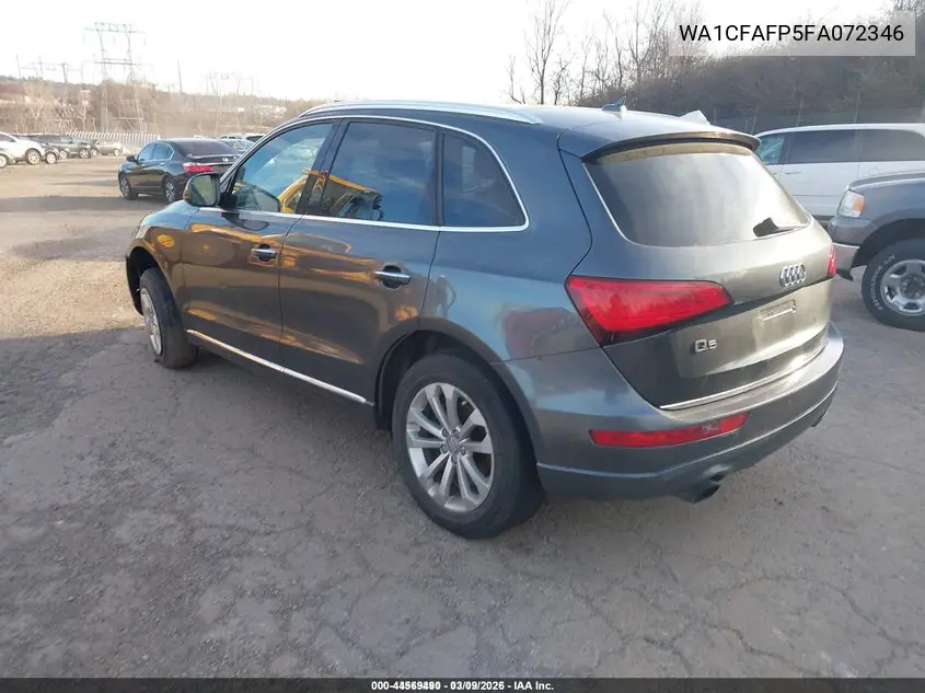 WA1CFAFP5FA072346 2015 Audi Q5 2.0T Premium