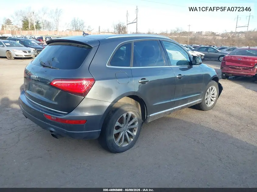 WA1CFAFP5FA072346 2015 Audi Q5 2.0T Premium